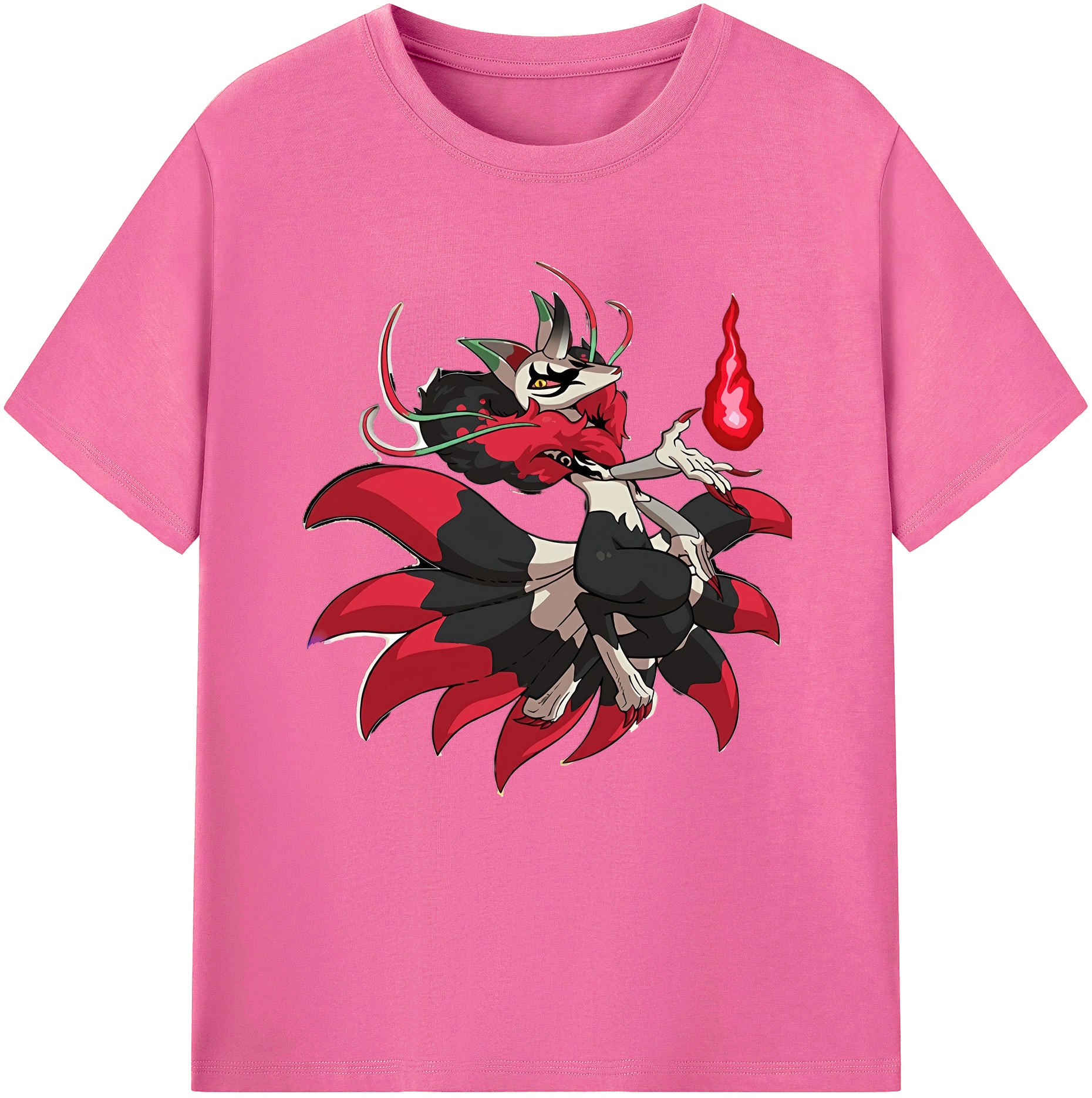（画像用） 妖怪ウォッチ Yo-kai Watch レディースカジュアルプリントTシャツ（綿100％）